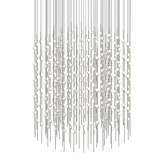 Sonneman Constellation Centaurus Cylinder 3 Light 48" Wide LED Abstract Chandelier