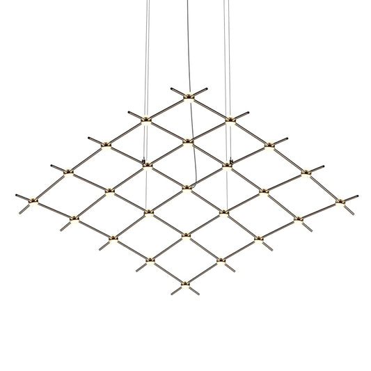 Sonneman Constellation 122" Wide Abstract Chandelier
