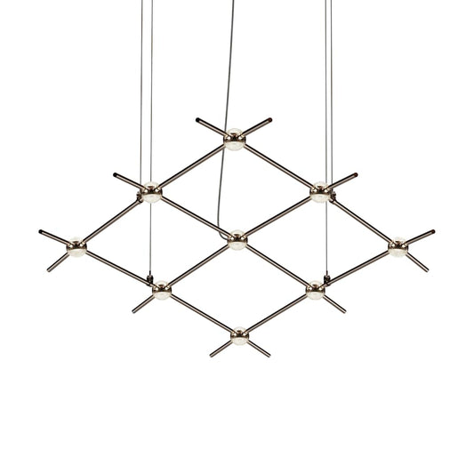 Sonneman Constellation 67" Wide Abstract Chandelier