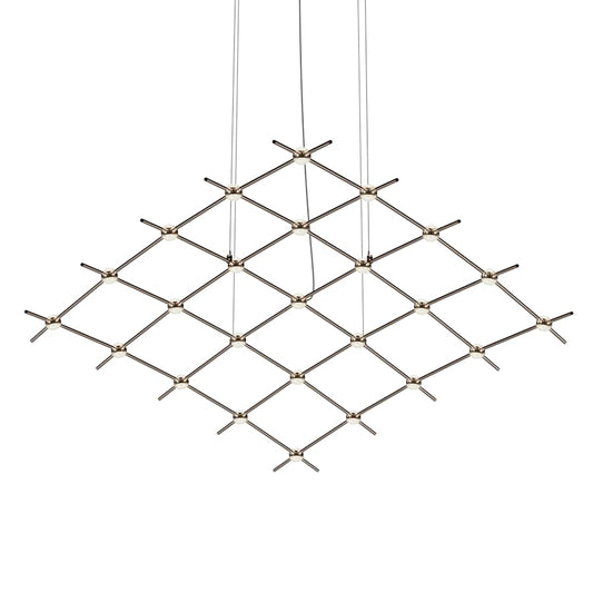 Sonneman Constellation 122" Wide Abstract Chandelier