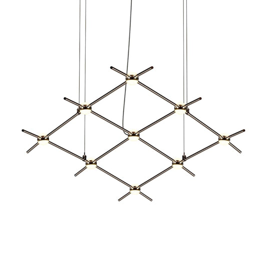 Sonneman Constellation 67" Wide Abstract Chandelier