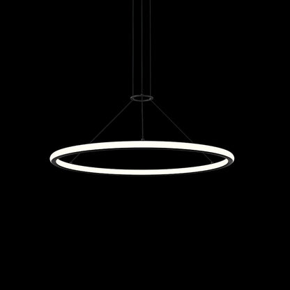 Sonneman Luna 38" Wide LED Ring Chandelier - 3500K