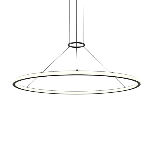 Sonneman Luna 50" Wide LED Ring Chandelier - 2700K
