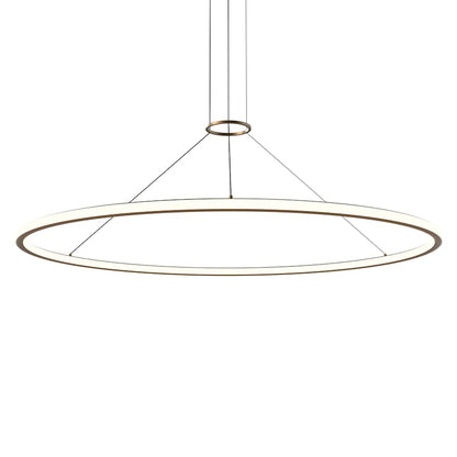 Sonneman Luna 62" Wide LED Ring Chandelier - 3000K