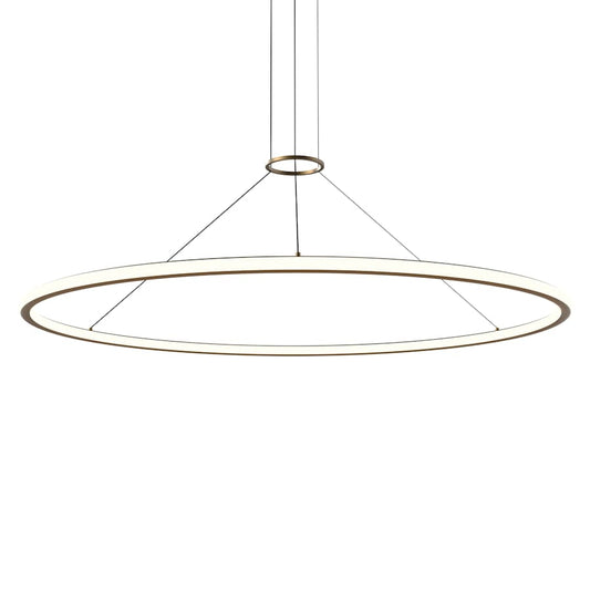 Sonneman Luna 62" Wide LED Ring Chandelier - 3500K