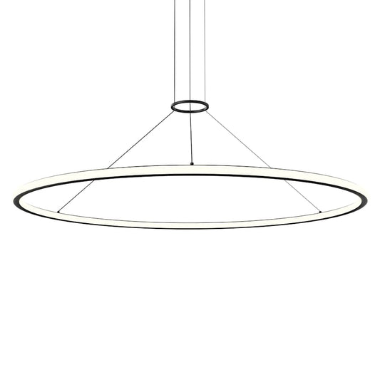 Sonneman Luna 62" Wide LED Ring Chandelier - 2700K