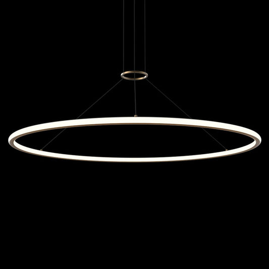 Sonneman Luna 62" Wide LED Ring Chandelier - 3000K