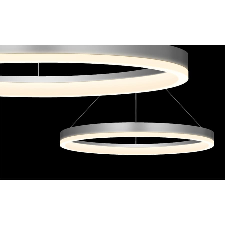 Sonneman Corona 24" LED Pendant with Frosted Shade