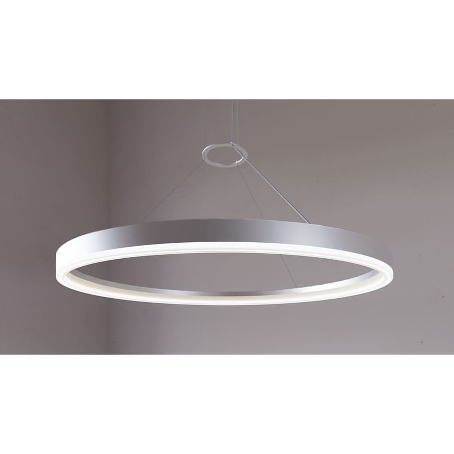 Sonneman Corona 24" LED Pendant with Frosted Shade