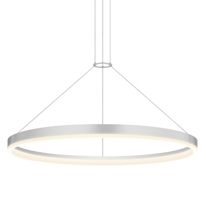 Sonneman Corona 32" LED Pendant with Frosted Shade