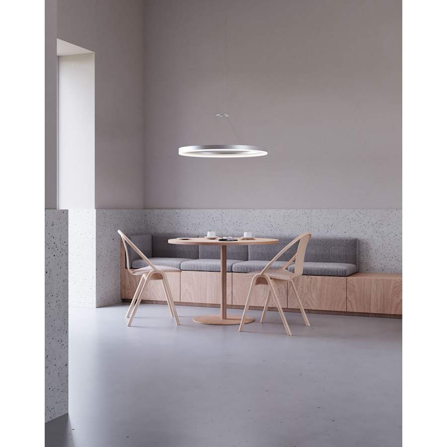 Sonneman Corona 32" LED Pendant with Frosted Shade