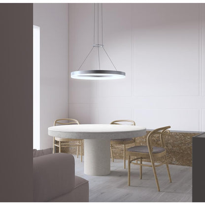 Sonneman Corona 32" Wide Suspension Pendant