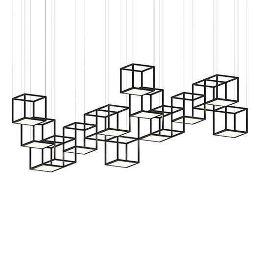 Sonneman Cubix 12 Light LED Pendant