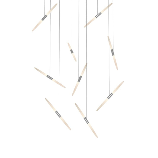 Sonneman Ballet 41' Wide 9 Light Chandelier