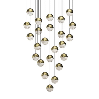 Sonneman Grapes 24 Light 27" Wide LED Suspension Multi Light Pendant