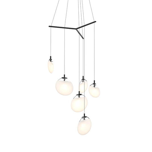 Sonneman Cantina 6 Light 42" Wide Full Sized Pendant