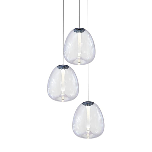 Sonneman Mela 3 Light 20" Wide LED Multi Light Pendant