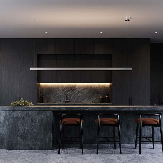 Sonneman Lithe 96" Wide Suspension Linear Pendant