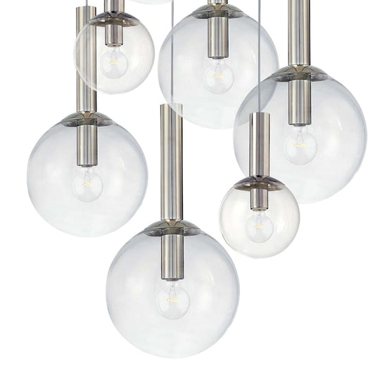 Sonneman Bubbles 8 Light 29" Wide Multi Light Pendant