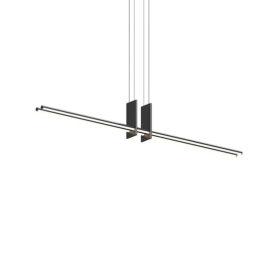 Sonneman Fino Duo 60" Wide Suspension Linear Pendant
