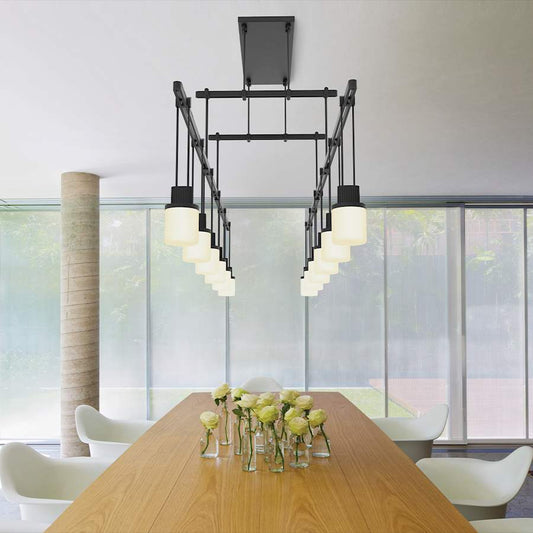 Sonneman Suspenders LED 2-Tier Tandem Linear Pendant