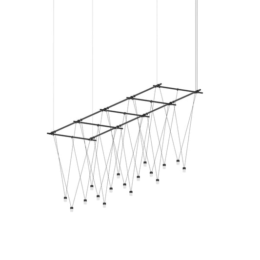 Sonneman Suspenders 24" Wide Multi Light Pendant