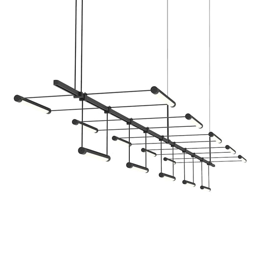 Sonneman Suspenders 97" Wide Suspension Pendant