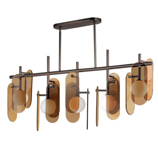Studio M Megalith 5 Light 47" Wide LED Abstract Chandelier