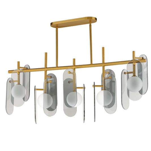 Studio M Megalith 5 Light 47" Wide LED Abstract Chandelier