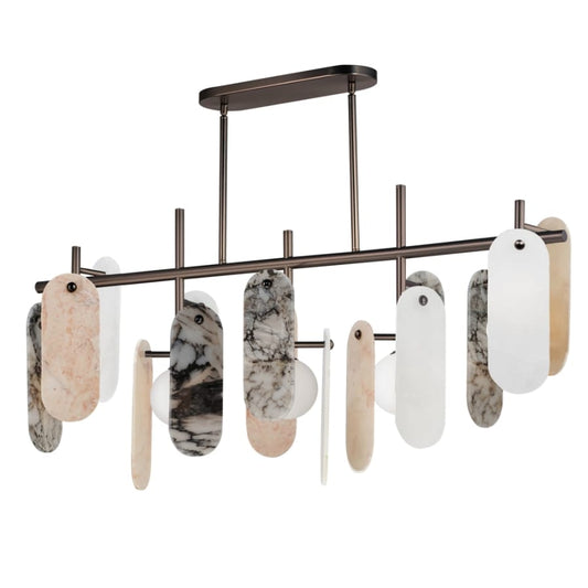 Studio M Megalith 5 Light 47" Wide LED Abstract Chandelier