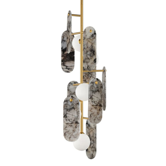 Studio M Megalith 5 Light 13" Wide LED Abstract Pendant
