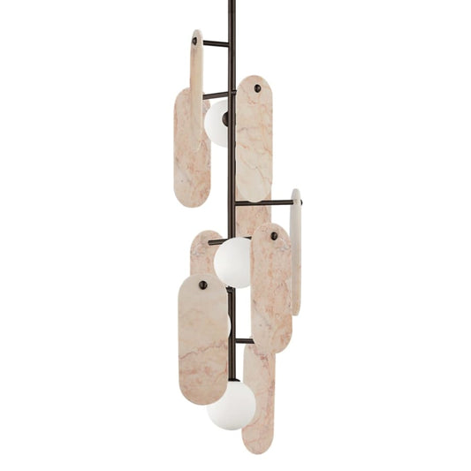 Studio M Megalith 5 Light 13" Wide LED Abstract Pendant