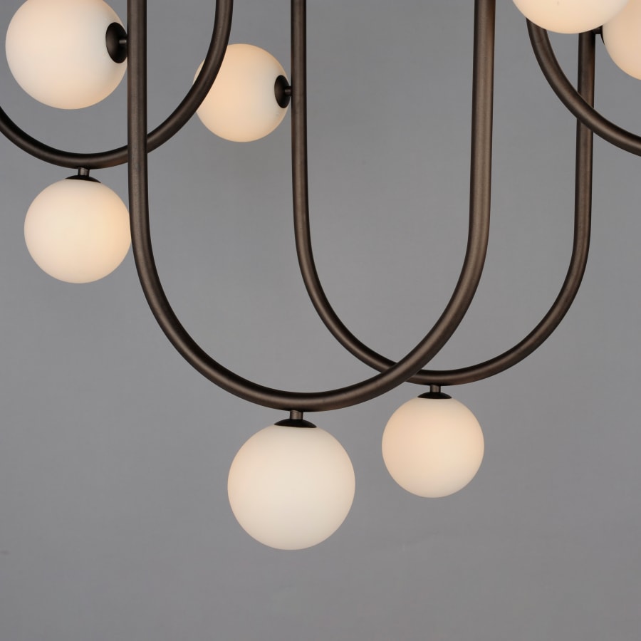 Studio M Contour 16 Light 52" Wide LED Abstract Linear Pendant by Nina Magon