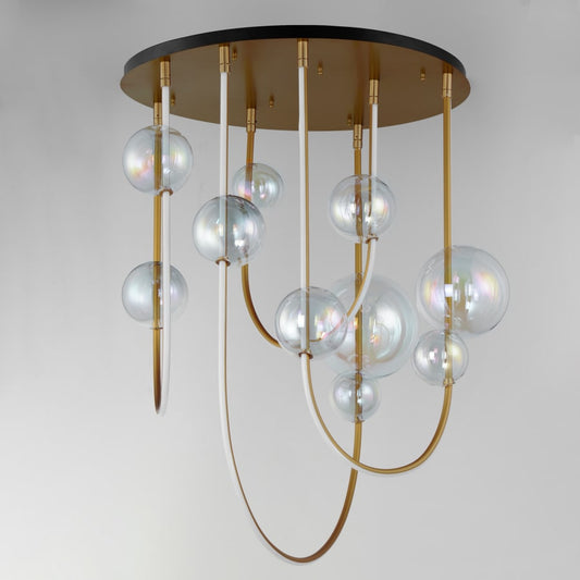 Studio M Dreamer 33" Wide LED Abstract Multi Light Pendant