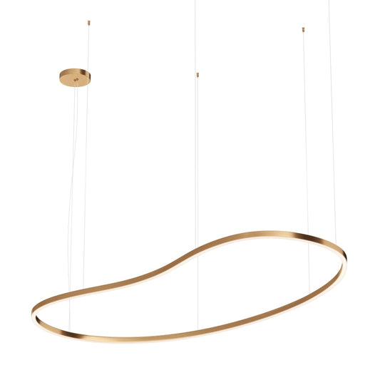 Studio M Unity XL 94" Wide LED Abstract Linear Chandelier