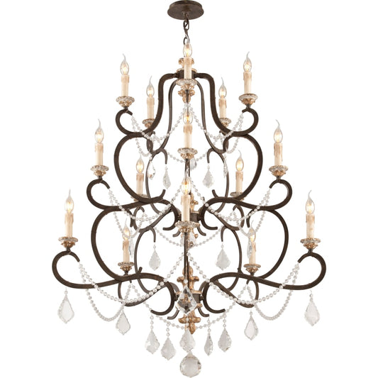Troy Lighting Bordeaux 15 Light 3 Tier Chandelier