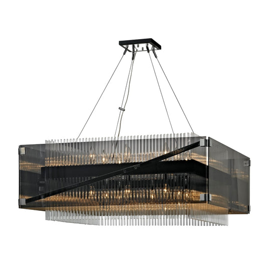Troy Lighting Apollo 16 Light 34-1/2" Wide Chandelier with Glass Shade