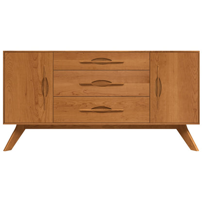 Audrey Three-Drawer Buffet with Flanked Doors