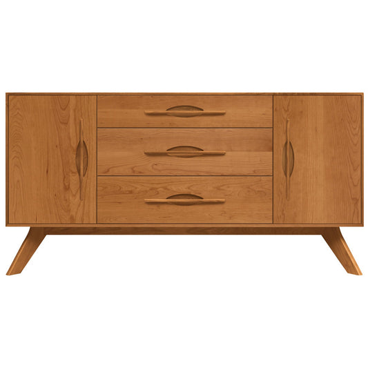 Audrey Three-Drawer Buffet with Flanked Doors