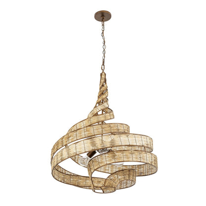 Varaluz Flow 6 Light 26" Wide Abstract Chandelier