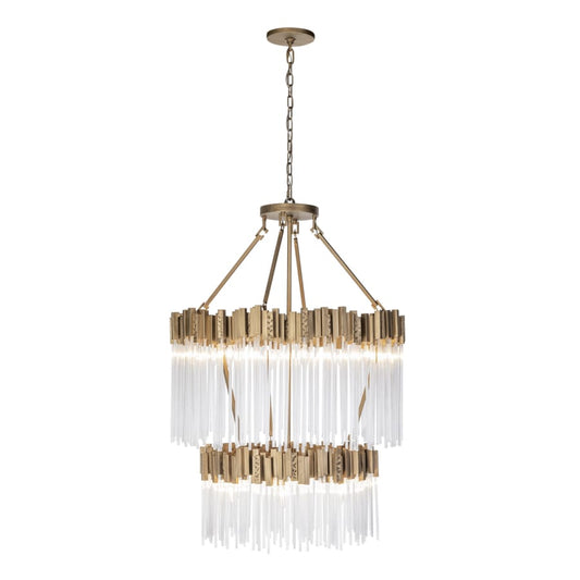 Varaluz Matrix 14 Light 30" Wide Waterfall Chandelier