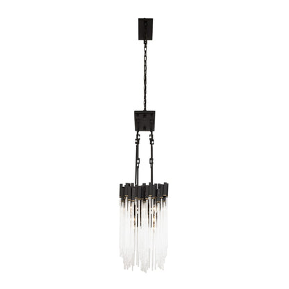 Varaluz Matrix 6 Light 37" Wide Linear Chandelier