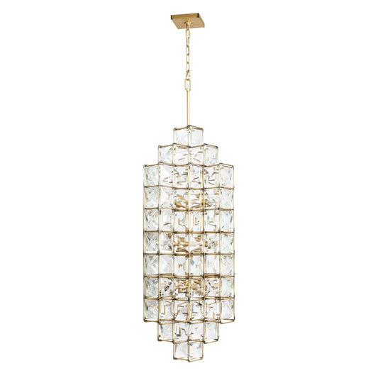 Varaluz Cubic 14 Light 19" Wide Crystal Chandelier