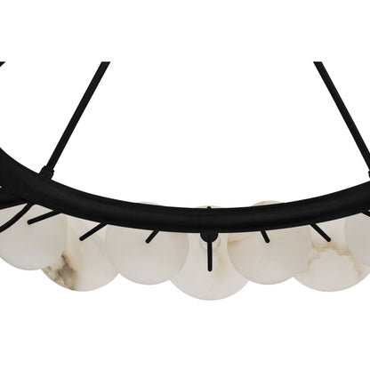 Varaluz Cosmos 6 Light 30" Wide Ring Chandelier