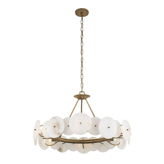 Varaluz Cosmos 6 Light 30" Wide Ring Chandelier
