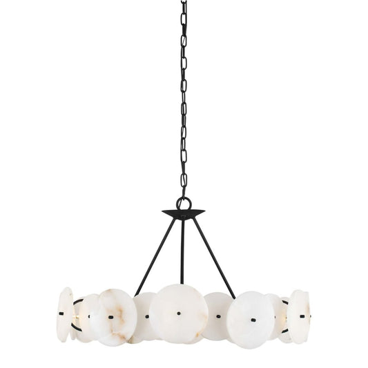 Varaluz Cosmos 6 Light 30" Wide Ring Chandelier