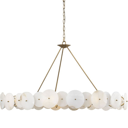 Varaluz Cosmos 9 Light 48" Wide Ring Chandelier
