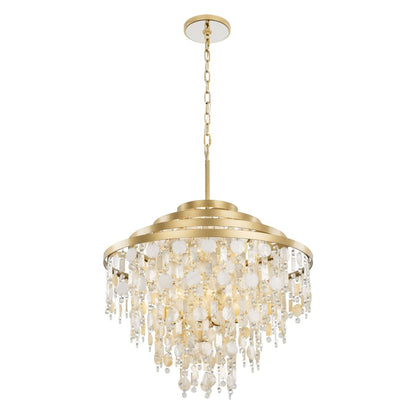 Varaluz Kalani 10 Light 28" Wide Waterfall Chandelier