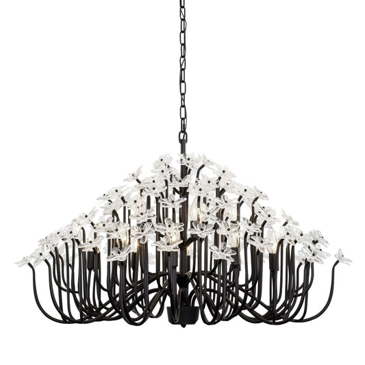 Varaluz Wildflower 15 Light 40" Wide Candle Style Chandelier