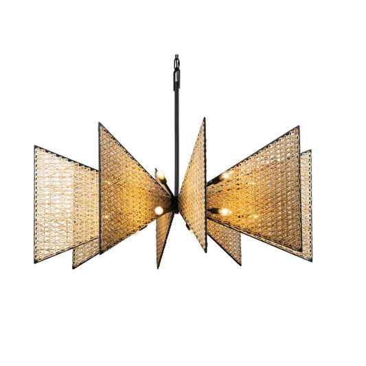 Varaluz Machina 16 Light 48" Wide Abstract Sputnik Chandelier